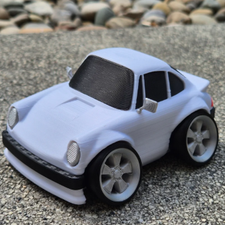 Tooned 911 – Assembled & Painted 3D Printed Collectible