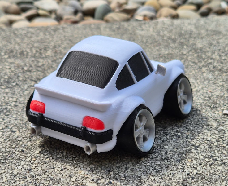 Tooned 911 β DIY Unassembled & Unpainted 3D Print Model Kit - Image 2